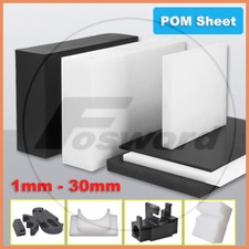 POM Zuschnitt Kunststoff Platte Stärken 1mm - 30 mm Kunststoffplatte Platten