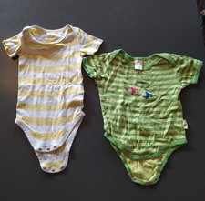 2 kurzärmlige Bodys 86/92 Happy Kids Farmily