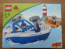 LEGO DUPLO   4861  Polizeiboot    gebraucht gut,  mit OVP
