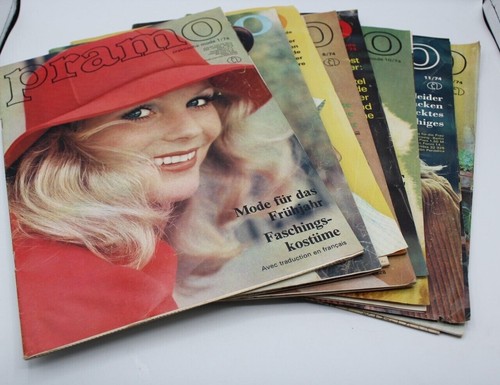 Pramo modezeitschrift 1974 ddr - modezeitschrift,