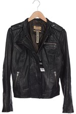 Superdry Jacke Damen Anorak Jacket Kurzmantel Gr. M Leder Grün #h79htav