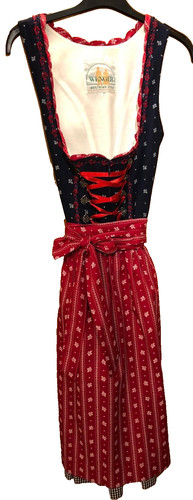 Wenger dirndl blau rot - blau,