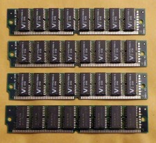 4x 16MB 64MB EDO RAM 72-pin PS/2 SIMM Arbeits-Speicher 60ns Pentium 486 586 AT