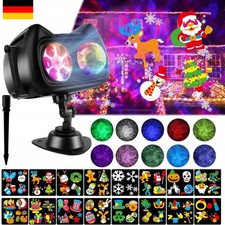 Projektor Weihnachten Sternenhimmel LED Laser Außen Wand Strahler Deko Garten