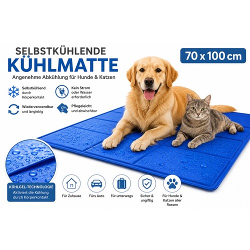 Kühlmatte für hunde 100 - 70,