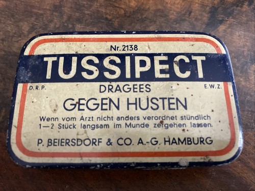 Alte kleine blechdose - kleine,