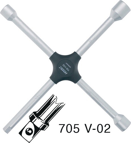 Hazet 705v kreuzschlüssel - 705v-02,