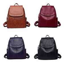 Damen leder rucksack - rucksack, city