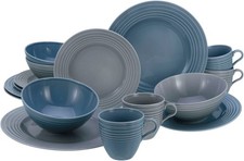 CREATABLE Kombiservice Geschirr-Set Stripes Colors (16-tlg), 4 Personen, Porzell