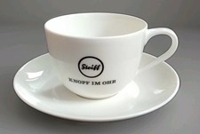 Rare V&B Steiff Tasse mit Untertasse Kaffeegedeck Vitrinenstück 