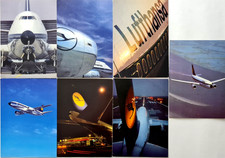 7 x Flugzeuge LUFTHANSA