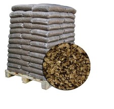 Strohgrannulat für Pferde und