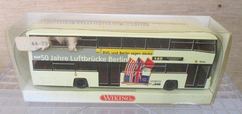 Wiking man doppeldeckerbus - wiking:,