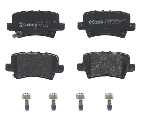 Brembo bremsbeläge hinten - bremsbeläge, (p