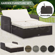 Polyrattan garten lounge - lounge, set