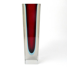 Murano glas vase blockvase - murano,