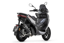 ARROW Auspuff DARK URBAN für Aprilia SR125 GT / SR200 GT Modelljahr 2022-