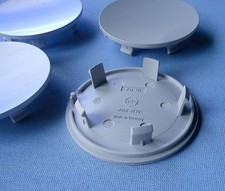 4x Nabenkappen Nabendeckel Felgendeckel 76,5mm 59mm für Alufelge grau  ZD01