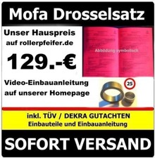 Mofadrossel drosselsatz auf - drosselsatz,