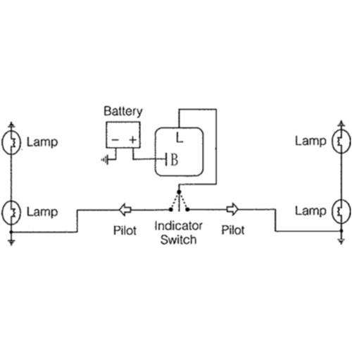 Jmp elektronisches blinkrelais - jmp,