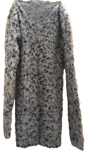 Zottelfell pullover rosa - pullover,
