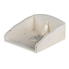 Clayre & Eef Serviettenhalter Holz Vintage Shabby Chic Landhaus Shabbyweiß