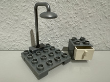 Lego DUPLO * Bad silber grau