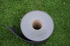 Streifen Doppelstab Zaunblende Zaunfolie 19 cm Anthrazit grau Zaun Sichtschutz