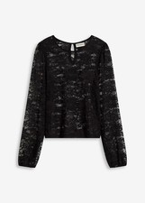 Shirt Gr. 48/50 Schwarz Damen