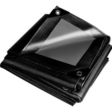 Gewebeplane Schwarz 3x4m  UV