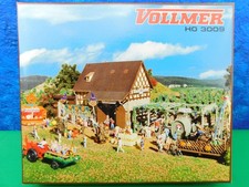 F02 Vollmer H0 Bausatz 3009 Herbstfest mit Bauernhaus etc. OVP TOP