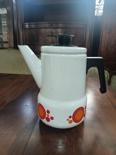 Ddr emaille kaffeekanne veb - ddr,