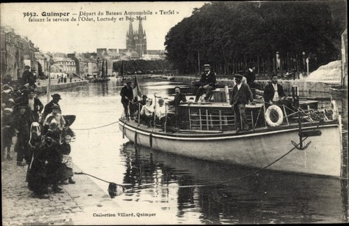 Quimper finistère depart - ak, finistère,