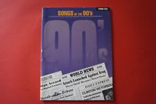 The Decade Series: Songs of the 90s .Songbook Notenbuch .Tenor Sax