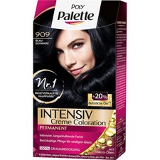POLY PALETTE Intensiv Creme Coloration 909 Blauschwarz 115Ml Stufe 3