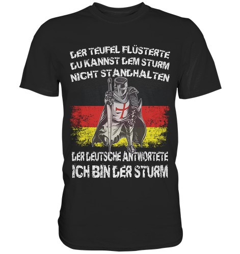 Ich bin der sturm shirt - bin,