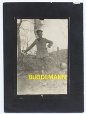 Bayern Foto Soldat mit Fahrrad