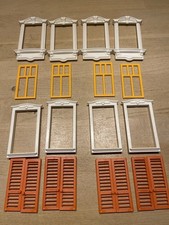 Playmobil Ersatzteil  Haus 5302 Konvolut 4x Fenster komplett