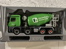 Herpa LKW MB Arocs Heidelberg Materials Beton Fahrmischer Betonmischer 1:87