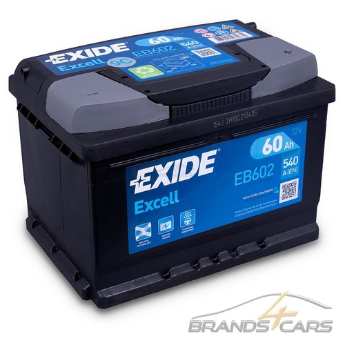 Exide autobatterie 12v 60ah - exide,