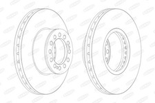 BERAL BCR214A Bremsscheibe