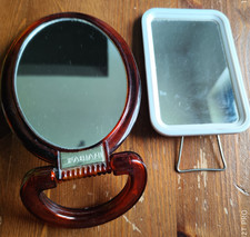 3 Spiegel Handspiegel Kosmetikspiegel Standspiegel