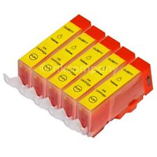 5 CANON Patronen mit Chip CLI 521 Y TINTE Druckerpatronen IP 3600 NEU