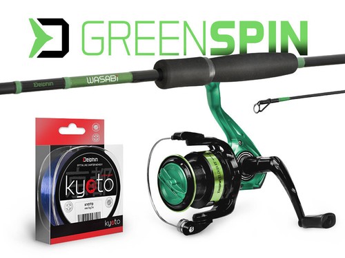 Delphin greenspin spinn - greenspin, set