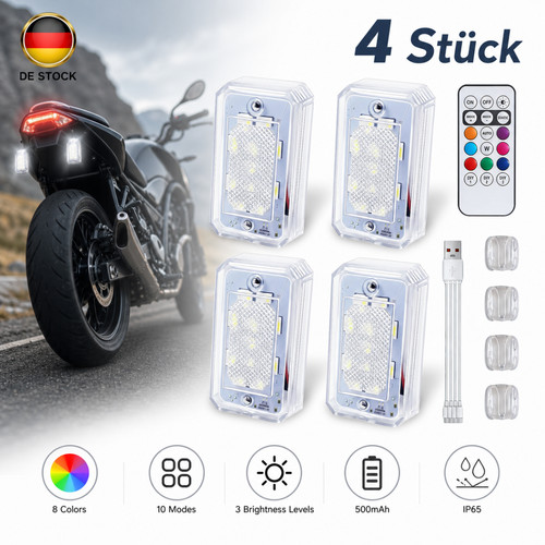 Led blitzlicht drahtlos ip65 - drahtlos,