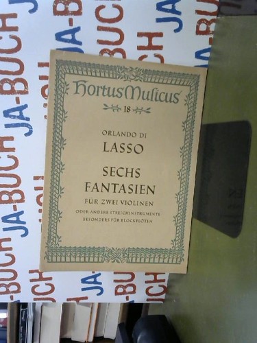 Sechs fantasien für zwei - sechs,