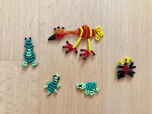 Perlentiere figuren - 2d,