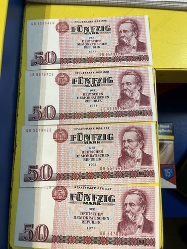 Ddr banknoten lot sammlung - &,