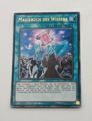 Einzelkarte magiebuch - yu-gi-oh,