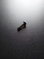 Zapfen Sitzbank MZ 125 SM SX MuZ Sitzbankschraube schwarz Schlitz